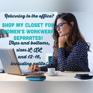 Returning to the office? Shop my closet for women’s workwear separates!